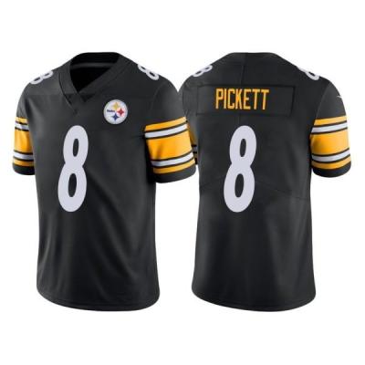 China Mens Pittsburgh 8 Steelers Kenny Pickett 2022 Draft Cowboy Stitched Football Antibacterial Jersey for sale