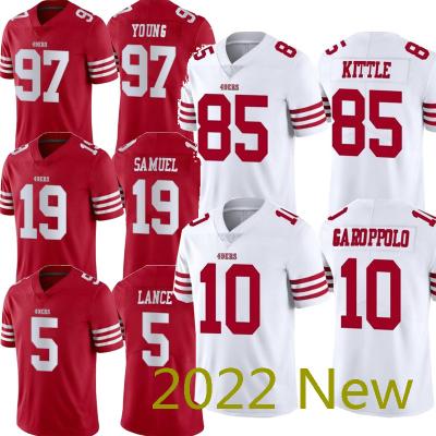 China Fred Warner Mitchell 2022 Antibacterial Steam Spear Georges kittle trey scarlet aiyuk brandon samuel 49er deebo san francisco tank top for sale