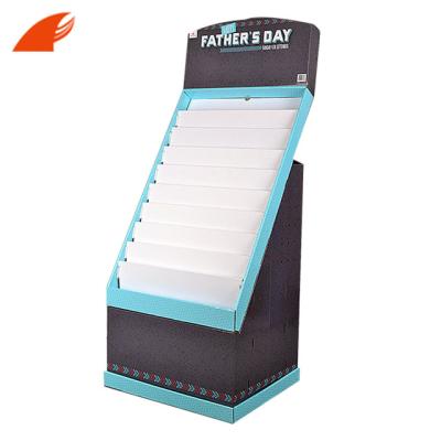 China Upgrade creative illustration greeting card wholesale display stand for fathers day for sale