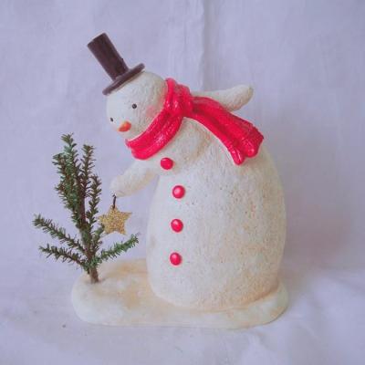 China Europe 2021 Fashion Style 3D Colorful Pulp Paper CARTOON - Santa / Snowman for sale