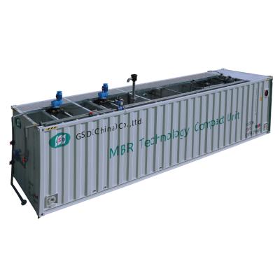 China Hotels MBR Contract Wastewater Treatment System / MBBR Sewage Treatment Plant for sale