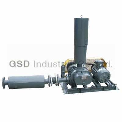 China Sewage Treatment Plant LRB Low Pressure Three-Lobe Roots Blower for sale