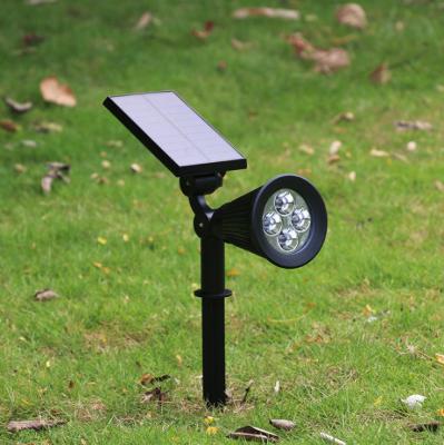 China Waterproof Wireless Outdoor Solar Yard Garden Light 2021 Solar Garden Spotlight Landscape Lighting for sale