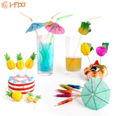 China Plastic Toothpick Plastic Straw Honeycomb Color Children's Straw Honeycomb Color Table Party Party Decoration Kafeng Birthday Party Props for sale