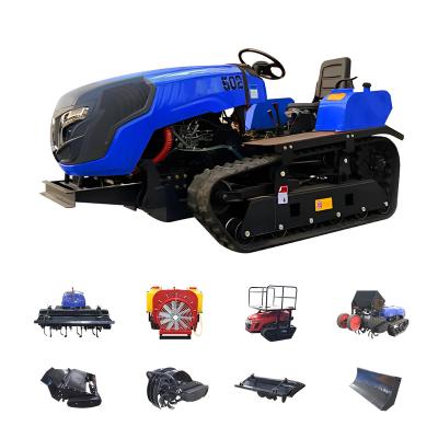 China Farm Work Machinery YS Tractor 25/35/50/60HP Agriculture Rubber Tracks Best Sale Crawler Tractor for sale