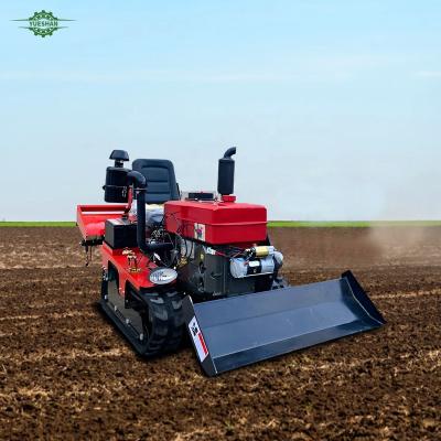 China Agriculture Planting YS Wholesale OEM Tractor 25/35HP Agriculture Rubber Tracks Crawler Tractor With CE for sale