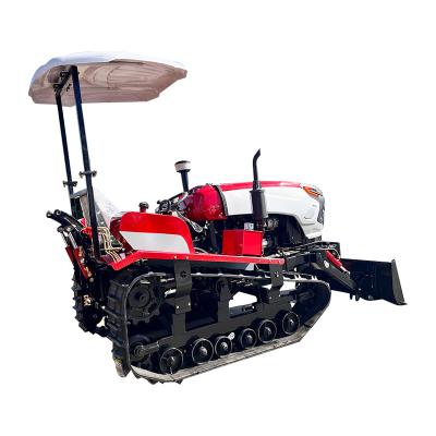 China Durable Farm Work Machinery 50HP Use And Design Farm Cultivation And Exploration Crawler Tractor for sale