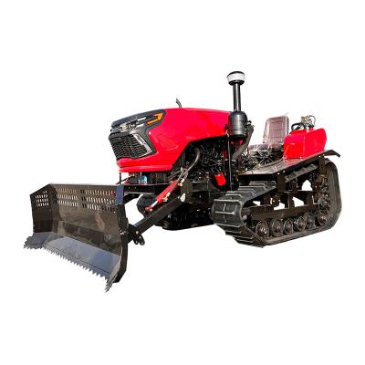 China Durable Farm Work Machinery 50HP Use And Design Farm Cultivation And Exploration Crawler Tractor for sale