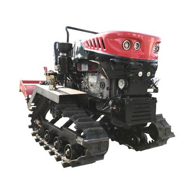 China Cheap Best Farm Garden Agriculture Agricultural Machinery 25HP Mini Crawler Tractor /Rotary Machine for sale