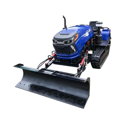 China Agriculture Planting Chinese 60 Hp Mini Tractor Crawler Tiller PTO System Paddy Mini Crawler Tractor Price for sale