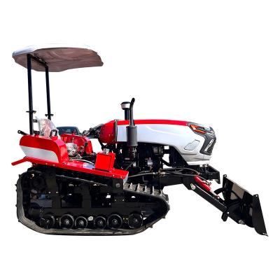 China Agriculture Planting HOT Sale Tractor 30\40\50\60\70\80HP 50HP Mini Crawler Tractor for sale