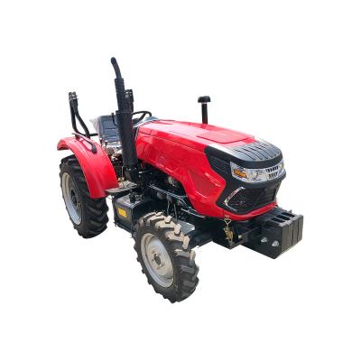 China Working Farm Machinery Top List Sponsor New 50hp Mini Green Crawler Tractor Similar Tractor Walking Tractor Factory for sale