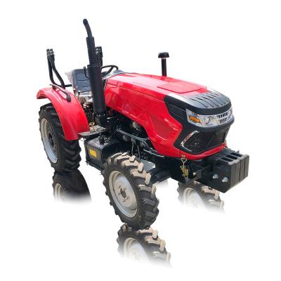 China Farm Garden Agriculture Factory Direct Plan 4 Wheels Diesel Farm Tractor 50hp 4x4 Mini Garden Tractor for sale