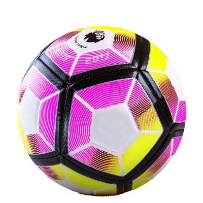 China Popular Factory PU Material 32 Panel Customizing Black Logo Soft Touch Soccer Football Accepted Official Size 5 for sale