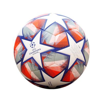 China Custom PU Wholesale China Suppliers Thermal Sticking Official Football Soccer Match Size 5 for sale