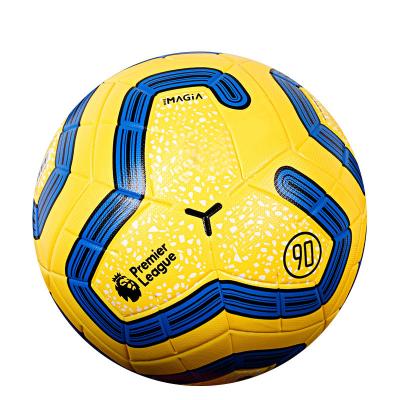 China Football Traning Most Popular Customize Thermal Printed Bond Soccer Ball PU Football Offiicial Size Training Ball For Match for sale