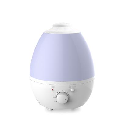 China Hotel Ultrasonic Cool Mist Air Humidifier For Home Use 1.3 Liter Small Water Aroma Essential Oil Diffuser Drop Innovations for sale