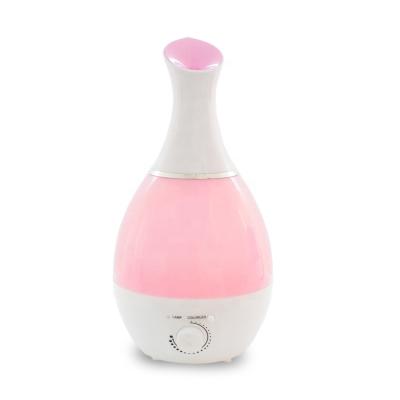 China Work Quietly New 2.4L Capacity Air Humidifier Electric Diffuser Mist Fogger Ultrasonic Cool Humidifier With LED Night Light for sale