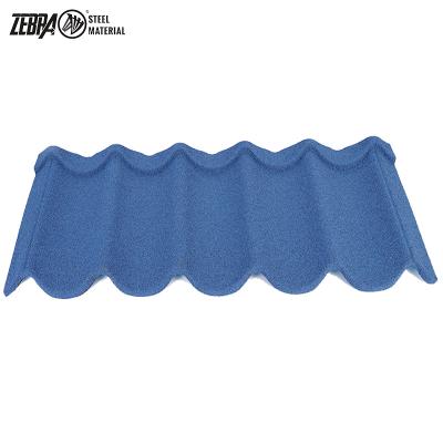 China China Factory Modern Stone Coated Steel Roofing Tile Low Cost For Building Materials for sale