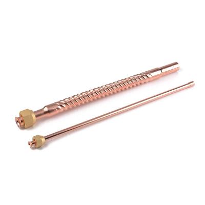 China Air Conditioner Air Conditioner Straight Copper Pipe With Nuts for sale