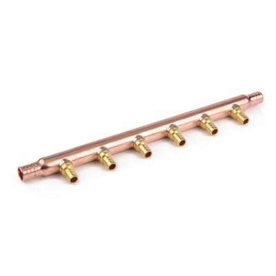 China HVAC System Copper Manifold Copper Pipe Fittings for sale