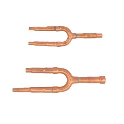 China Commercial Copper Branch Common Copper Pipe For Air Conditioner for sale