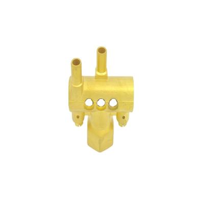 China Distibuting Brass Header For Central Air Conditioning Fan Coil for sale