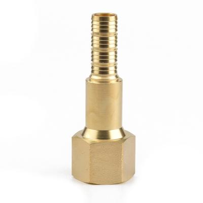 China Hotels Refrigerant Air Conditioning Brass Fitting Connector In Different Size for sale