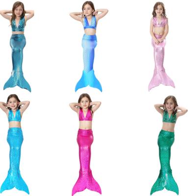 China Anti-UV shinny extreme bandage swimwear woman bikini girls baby mermaid tail for swimming for sale