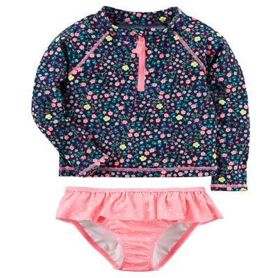 China 13 Year Old Children's Dot Anti-UV Pink Children's One-Piece Bikini Bikini Girls for sale