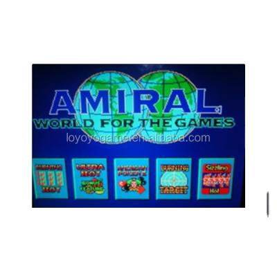 China video game board slot game HOT SPOT ADMIRAL 5 IN 1 slot game plate pcb casino boards Admiral 5 in 1 for sale