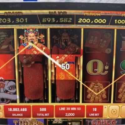 China Newest Win System Coin Supplier Online Lottery Machine Slots Firelink Casino Gambling Games M008 for sale