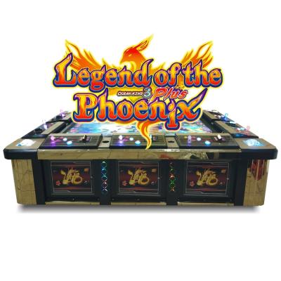 China Hot Selling Metal Cabinet To USA IGS Legend Of Ocean King Phoenix Golden Dragon 3 Plus Fishing Large Reel Game Table Playing for sale