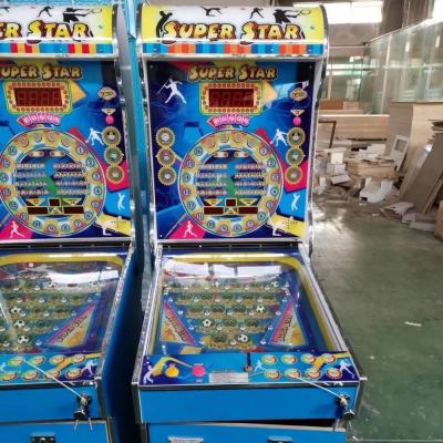 China 5 Balls Electronic Wooden Pinball Game Machine Arcade L85*W50*H173cm Weight: 70kg for sale