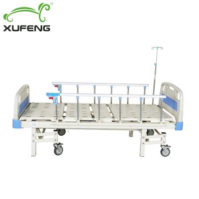 China XF803F Home Nursing Centers Hospital Furniture Three Functions Manual Patient Bed for sale