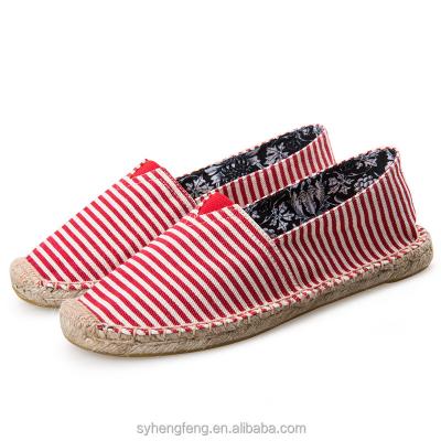 China Fashion\comfortable\durable cheap high quality burlap unique canvas shoe sneakers for women for sale