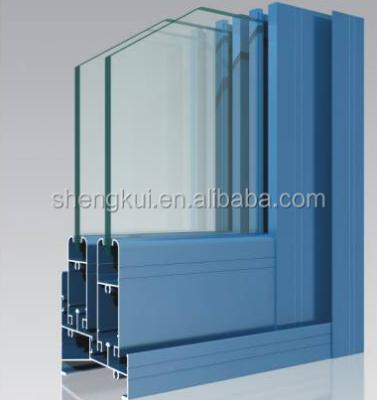 China door & Window 6000 Series Custom Aluminum Profile For Sliding Window for sale