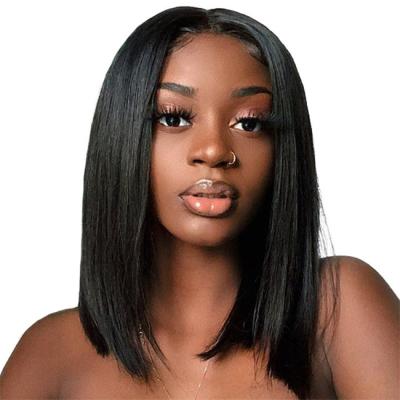 China BOB Super Deal Fast Selling Brazilian Human Hair Hiar Bob Lace Front Wigs, 8 10 12 Inch Short Bob Lace Front Wig for sale