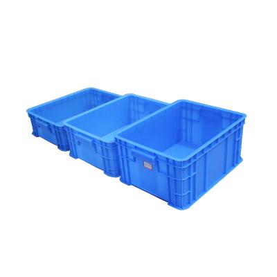 China Linhui Solid Box Screws Crates Manufacturer Durable Wholesale Plastic Moving Box Stack for sale