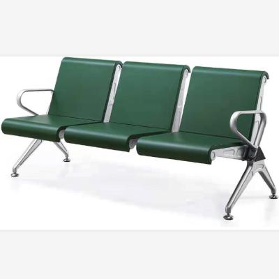 China T36-03 Soft Waiting Chair Polyurethane Airport Chair Connection Medical Waiting Bench for sale