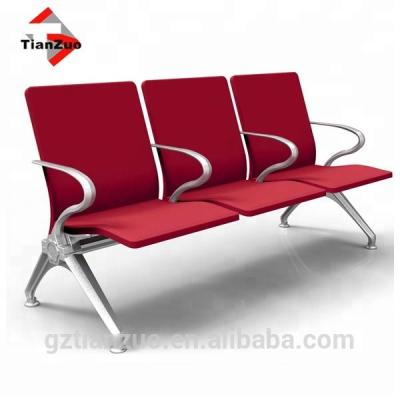 China 3 Seats Molded PU Link Waiting Chair Waiting Chair For Airport Bus Train Station Hospital for sale