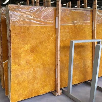 China Valencia Traditional Yellow Marble Price For Polishing Slabs And Tiles for sale