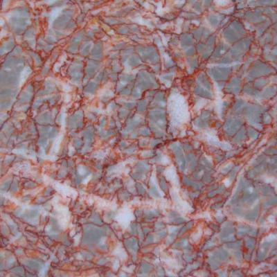 China Cheap price of good modern package by square agate red beige marble with red veins marble tiles for sale