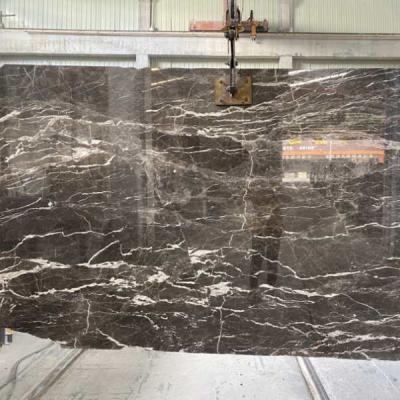 China Modern Portor Gold Marble, Black Marble With White Vein for sale