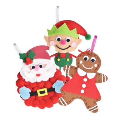 China Indoor Craft DIY Christmas Decorations Craft For Kid for sale