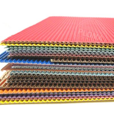 China Corrugated Color Craft Cardboard Paper Waterproof Cardboard for sale