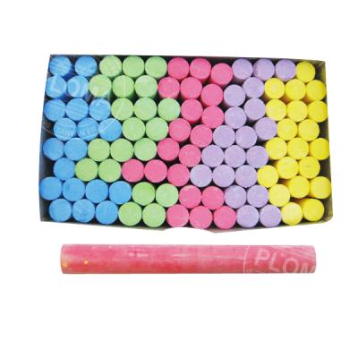 China Chalkboard Writing Colored 9.5cm Diameter Chalks Set For Classroom for sale