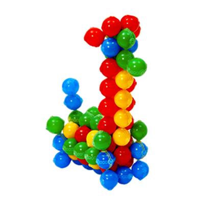 China Creative Funny Education Connect Toy Building Balls For Kids Game for sale