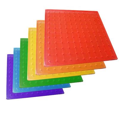 China Transparent geoboard teaching education set for school teacher for sale