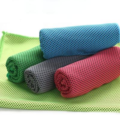 China Viable Outdoor Fitness Yoga Sports Towel Microfiber Cloth Ice Quick Dry Cooling Towels for sale